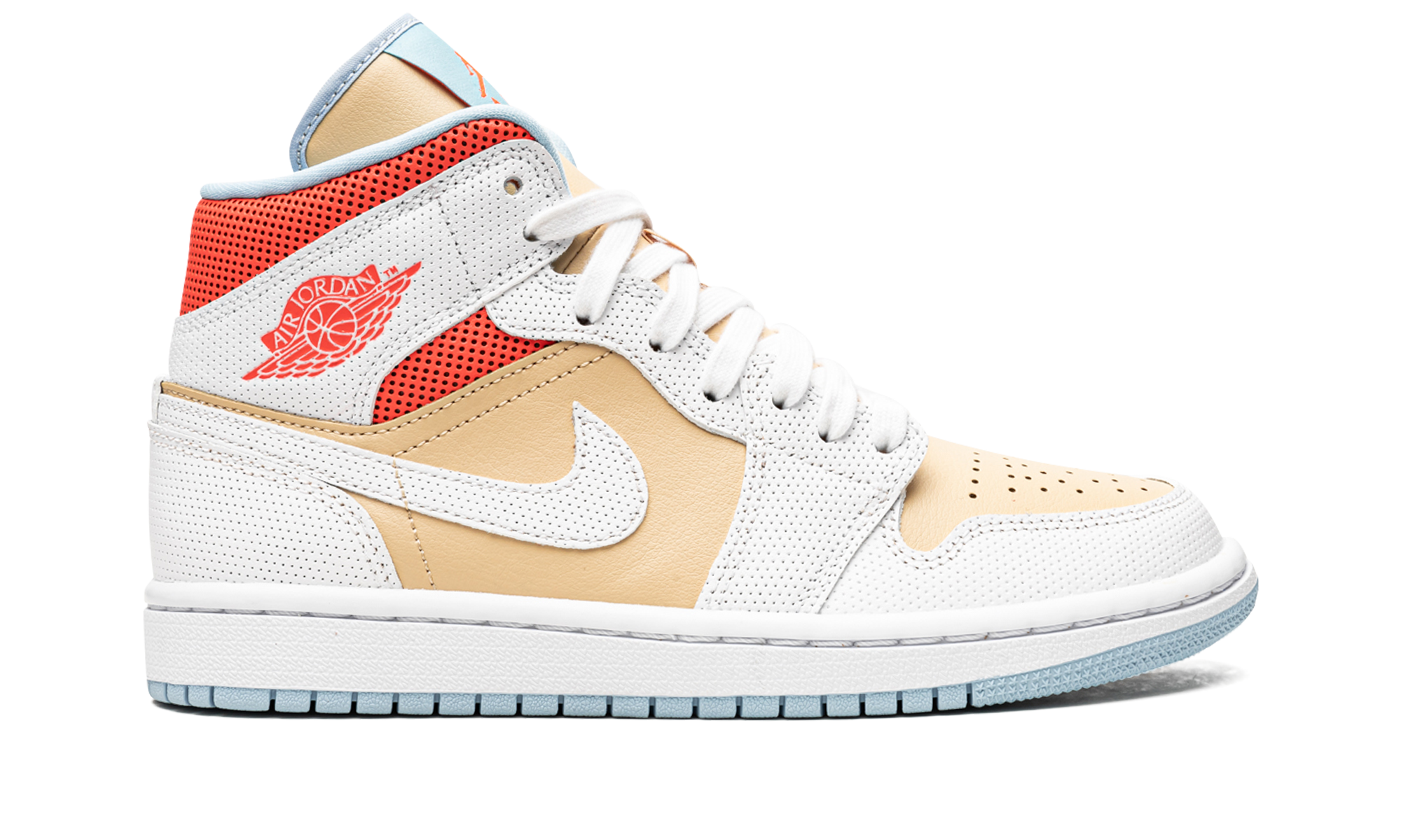 jordan 1 mid se sesame women s+CZ0774-200+right view