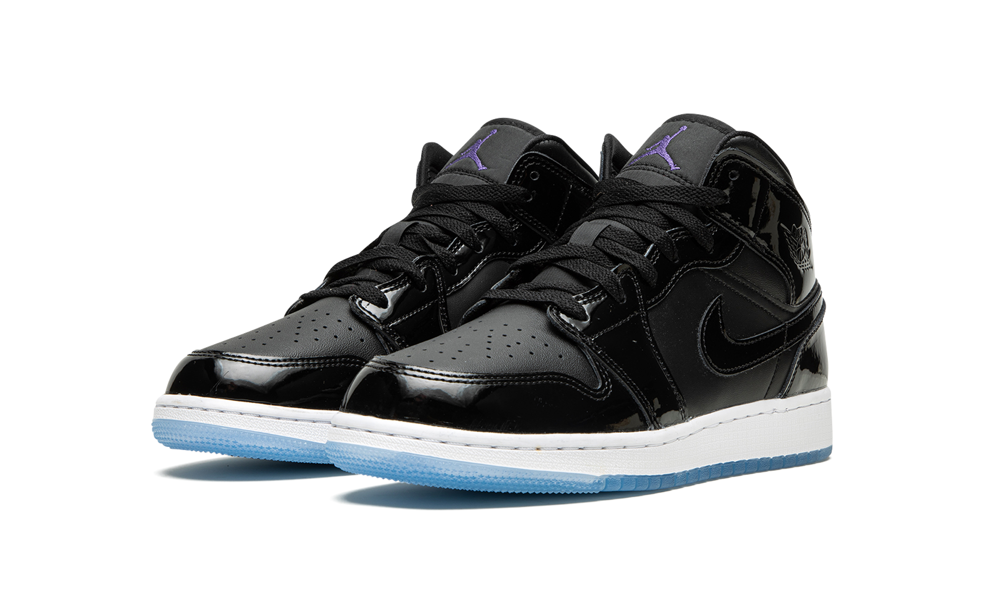 jordan 1 mid se space jam gs+DV1337-004+diagnol left view