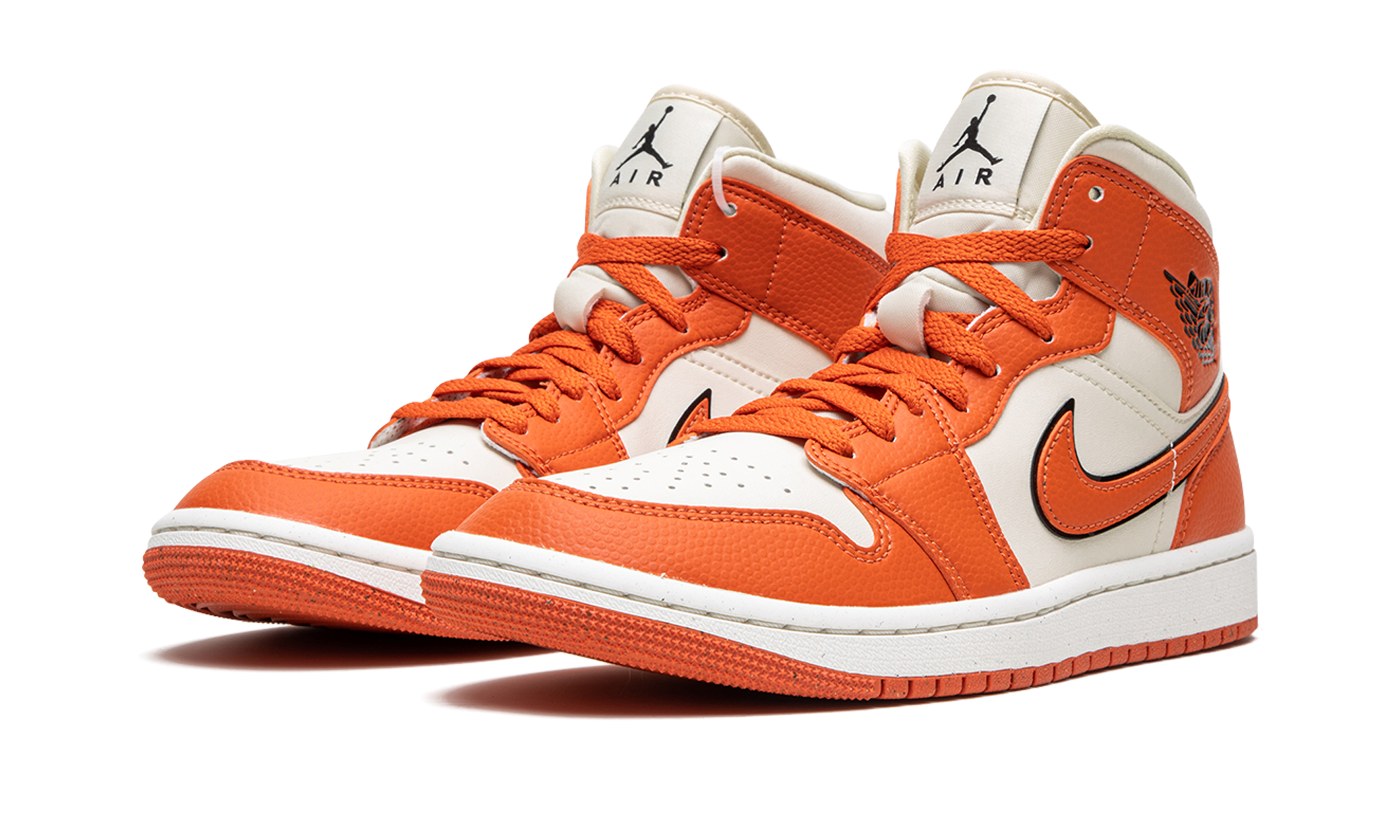 jordan 1 mid se sport spice women s+DV1302-100+diagnol left view