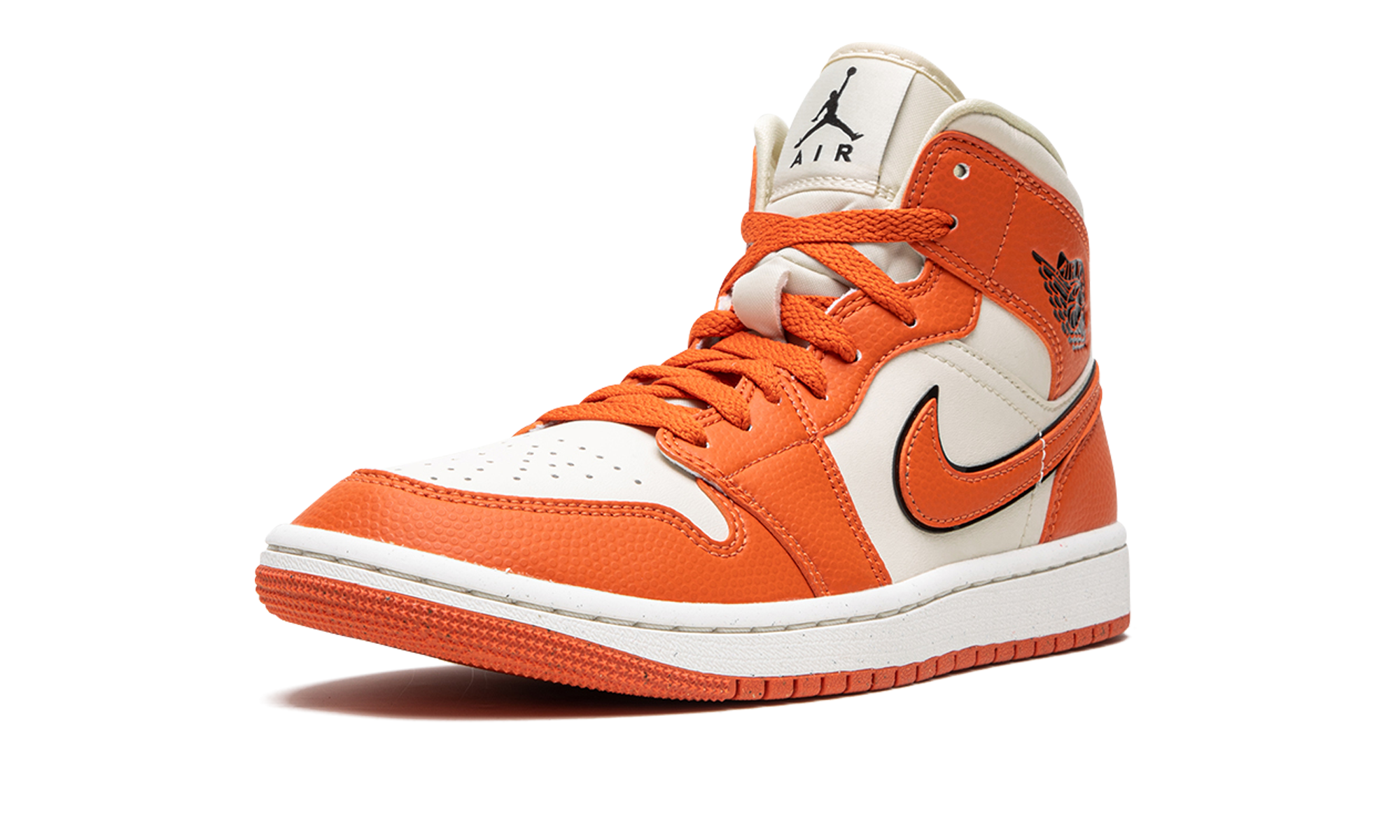jordan 1 mid se sport spice women s+DV1302-100+left diagnol single view