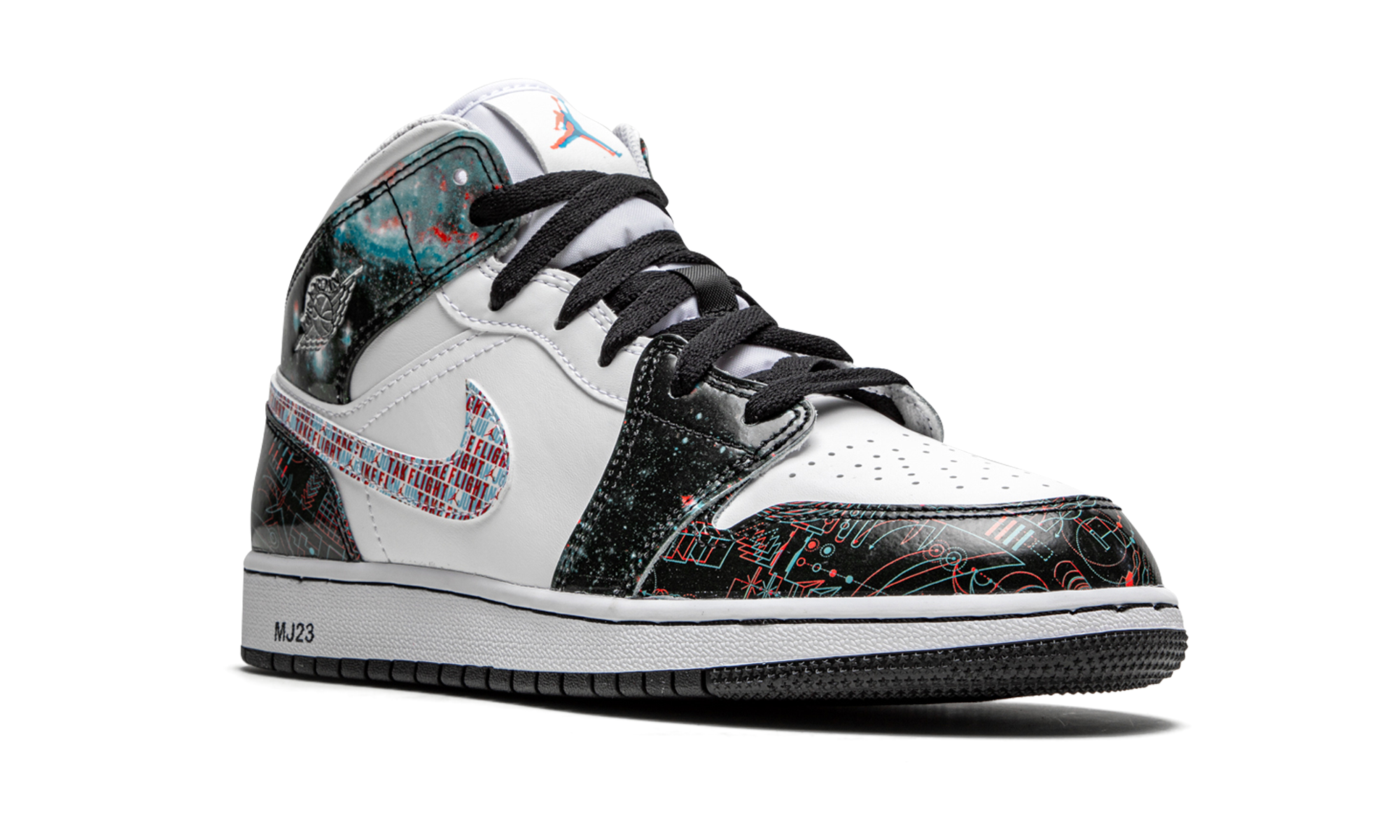jordan 1 mid se take flight gs+BQ6931-114+diagnol right view
