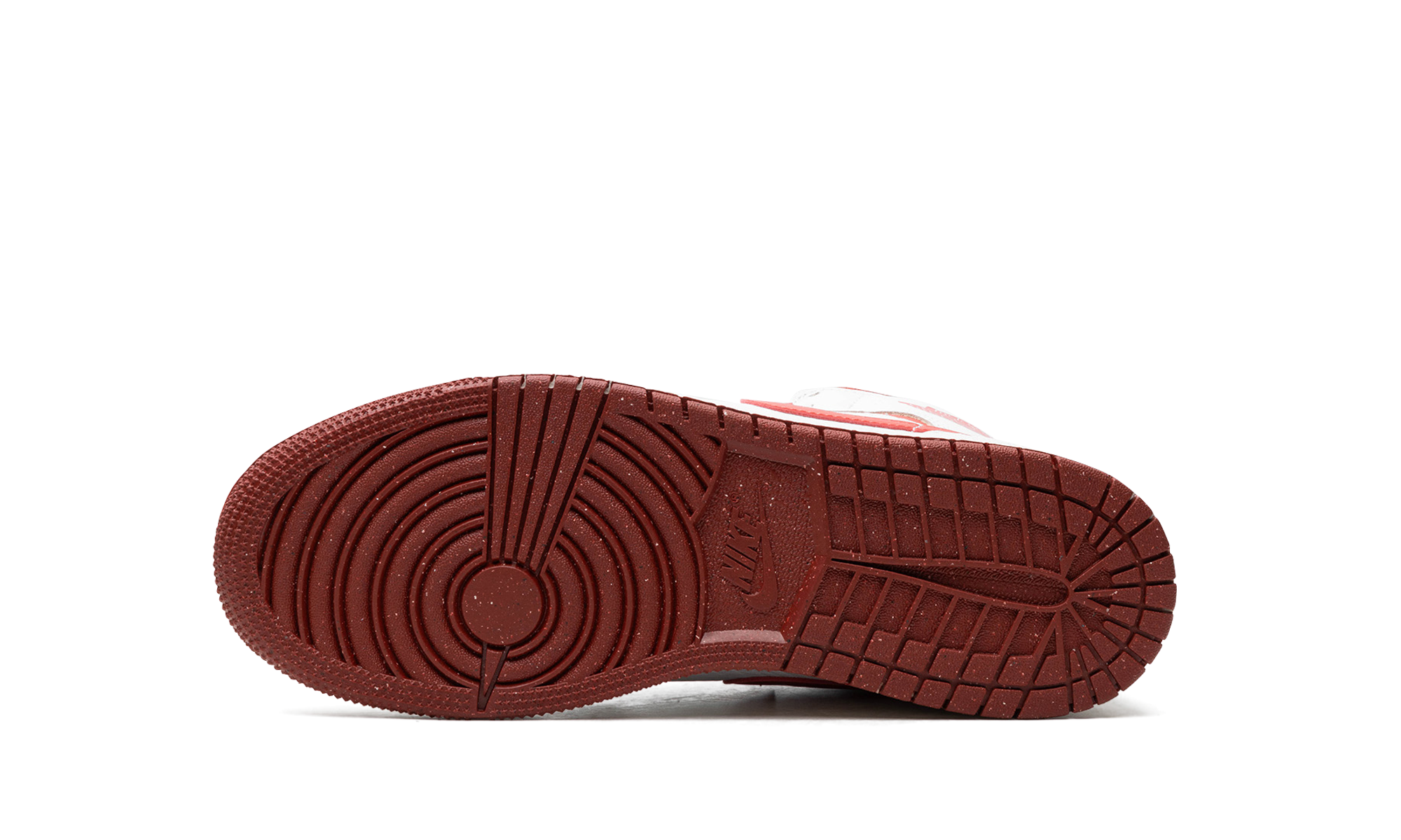 jordan 1 mid se white dune red gs+FJ3464-160+bottom view