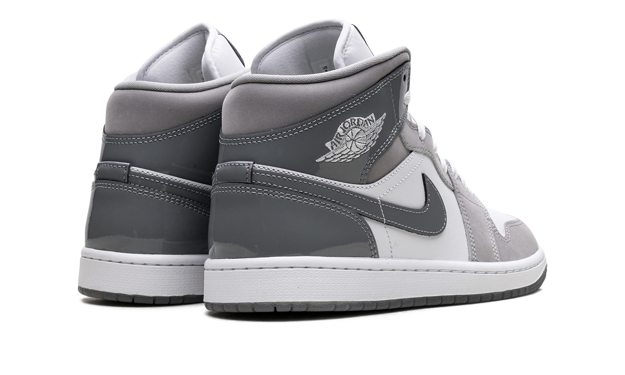 jordan 1 mid se white medium grey cool grey+HF3216-100+diagnol right behind view