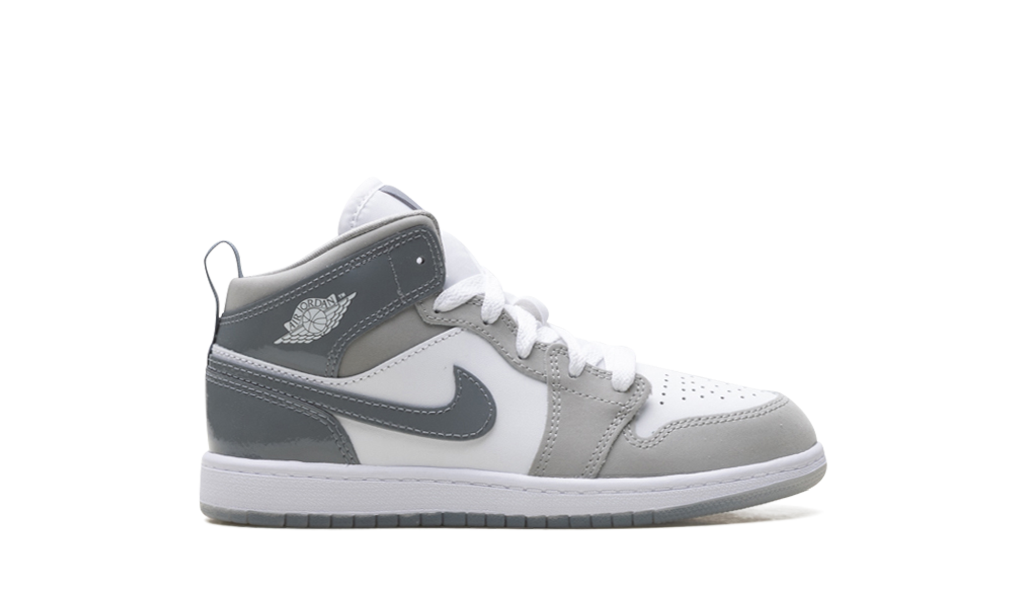 jordan 1 mid se white medium grey cool grey ps+HF3194-100+right view