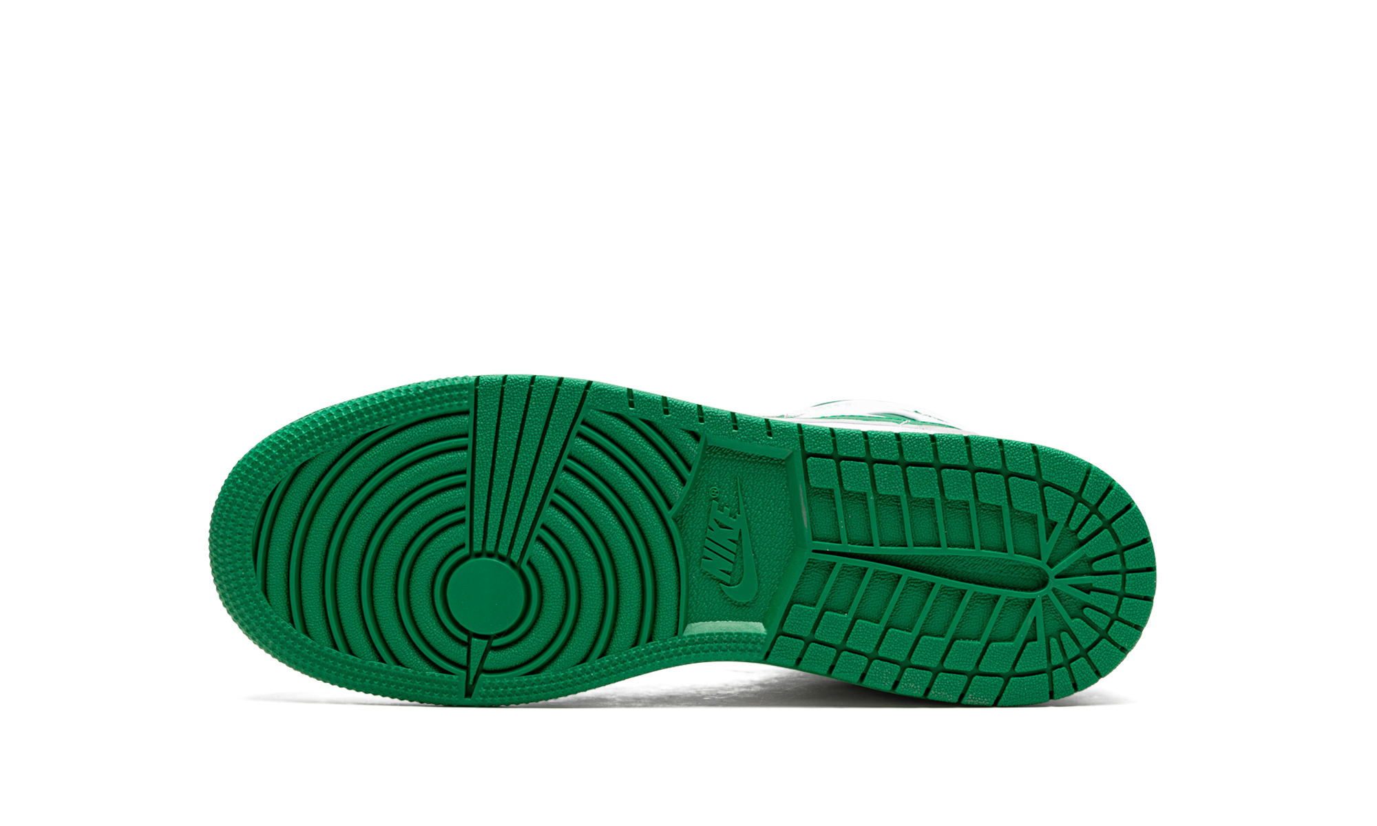 jordan 1 mid se white pine green smoke grey gs+DC7248-103+bottom view