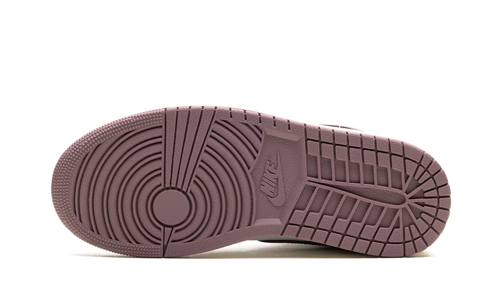 jordan 1 mid sky j muave women s+BQ6472-050+bottom view