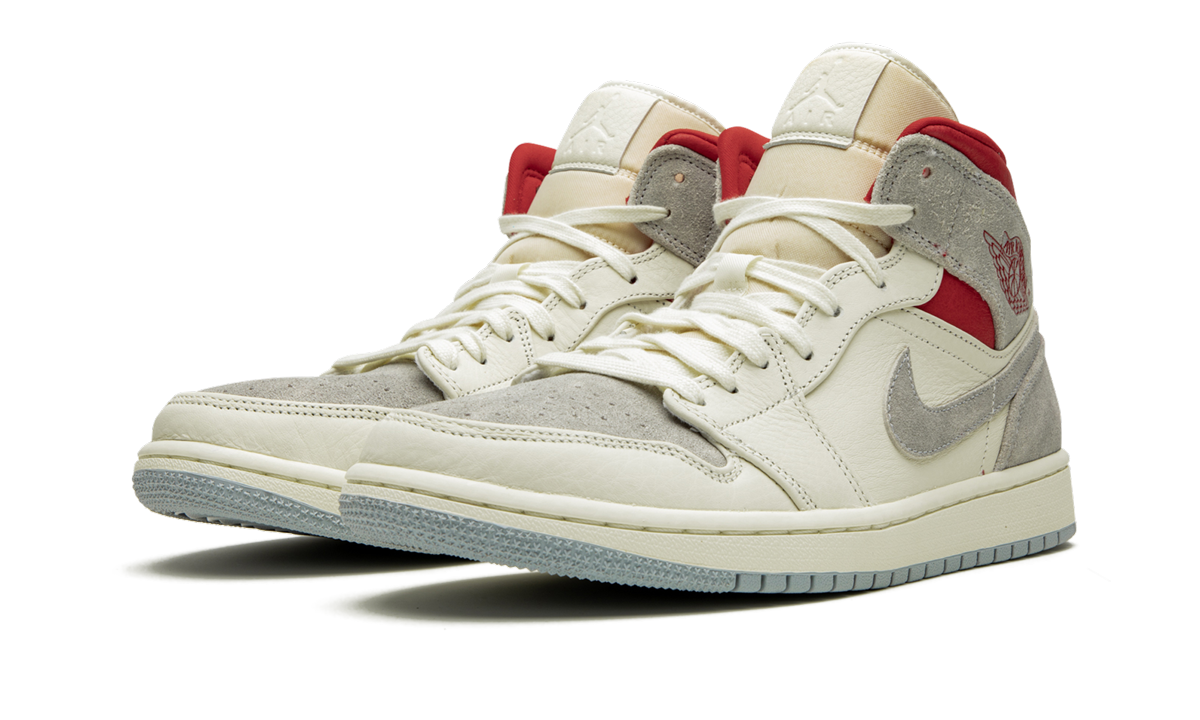 jordan 1 mid sneakersnstuff 20th anniversary+CT3443-100+diagnol left view