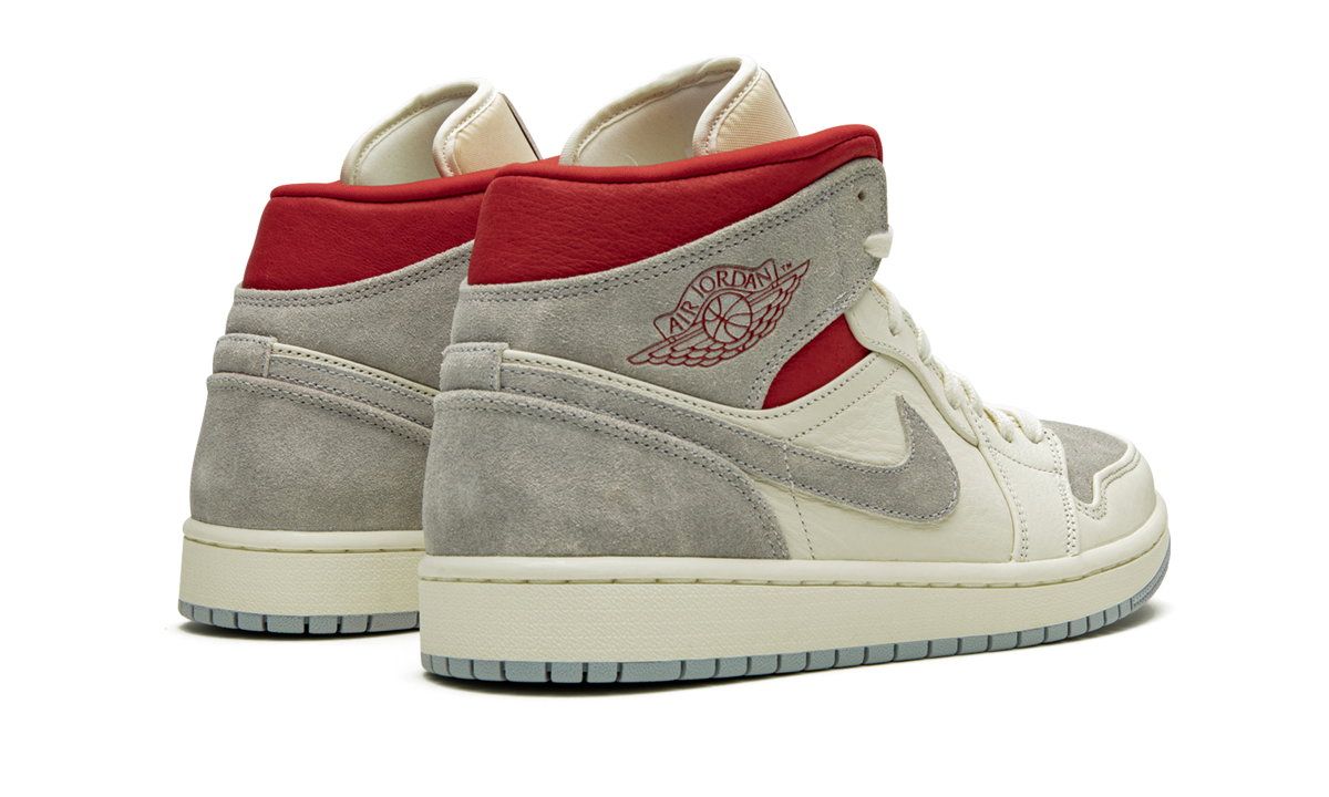 jordan 1 mid sneakersnstuff 20th anniversary+CT3443-100+diagnol right behind view