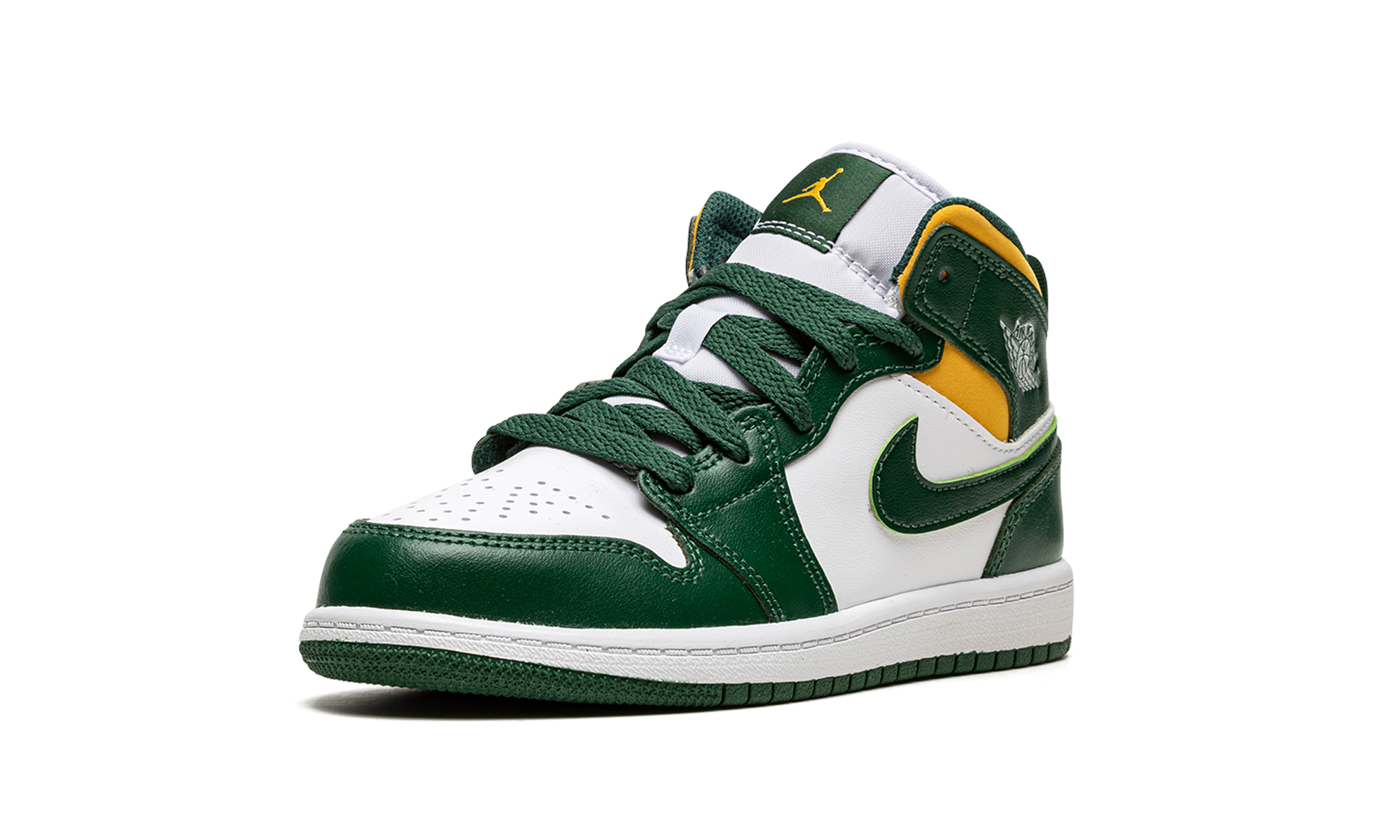 jordan 1 mid sonics 2021 ps+640734-371+left diagnol single view