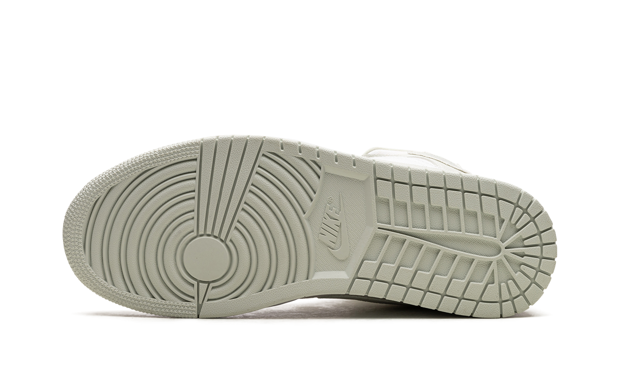 jordan 1 mid spruce aura women s+CV5280-103+bottom view