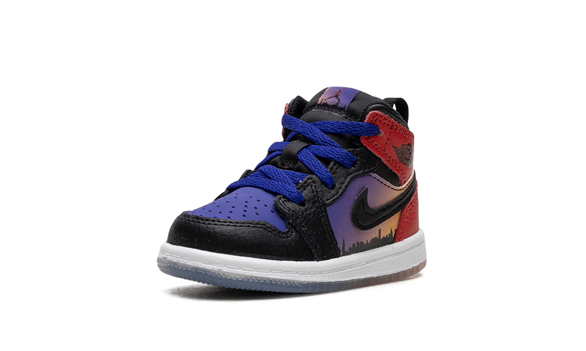 jordan 1 mid ss skyline td+DX4377-400+left diagnol single view