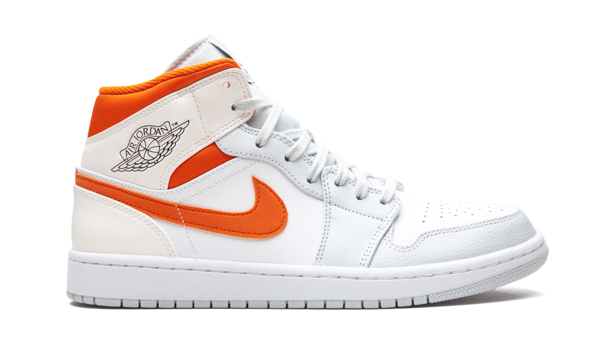 jordan 1 mid starfish pure platinum+CW7591-100+right view