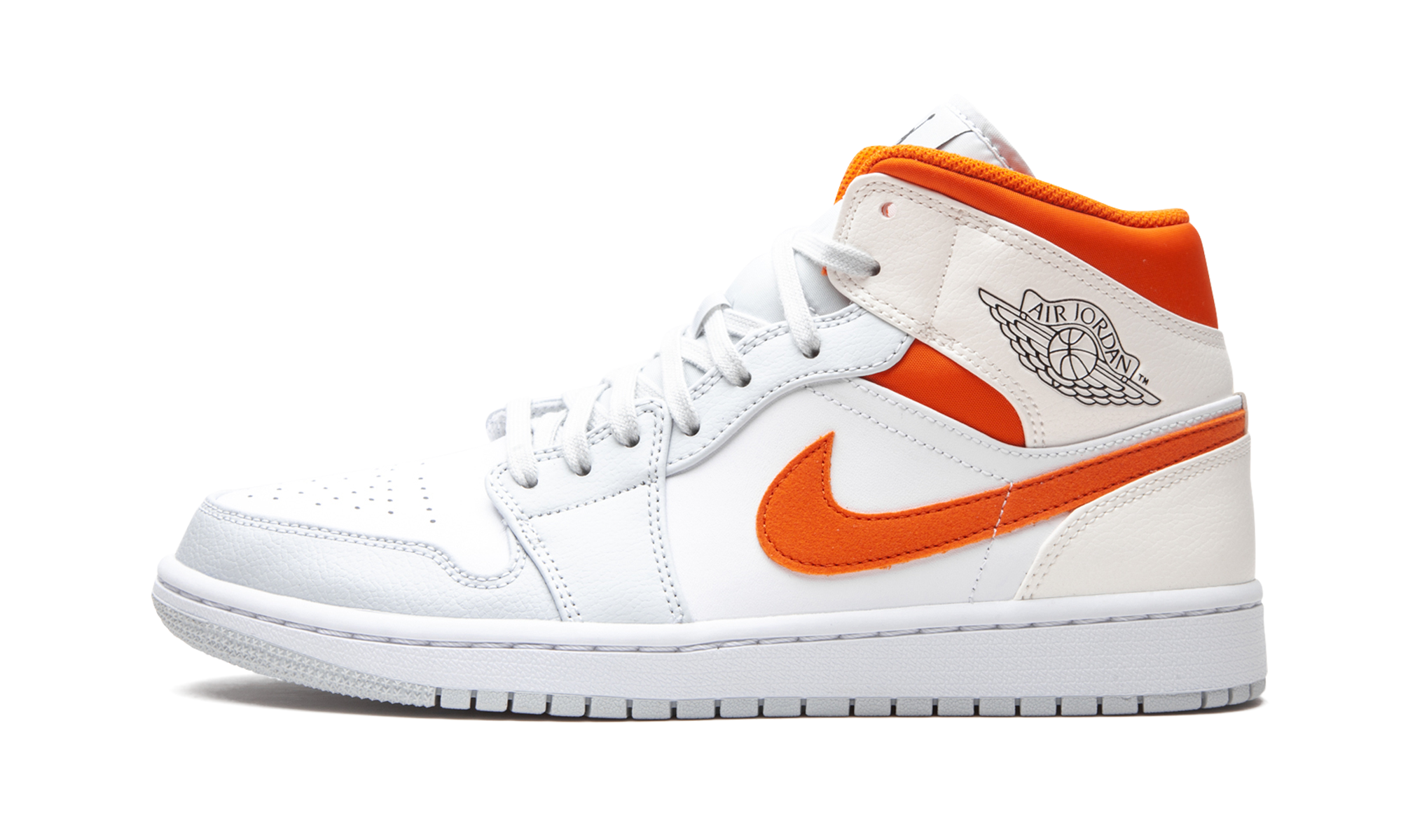 jordan 1 mid starfish pure platinum+CW7591-100+diagnol right view 1