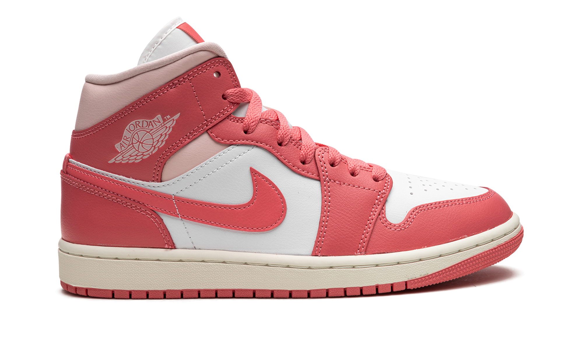 jordan 1 mid strawberries and cream women s+BQ6472-186+right view
