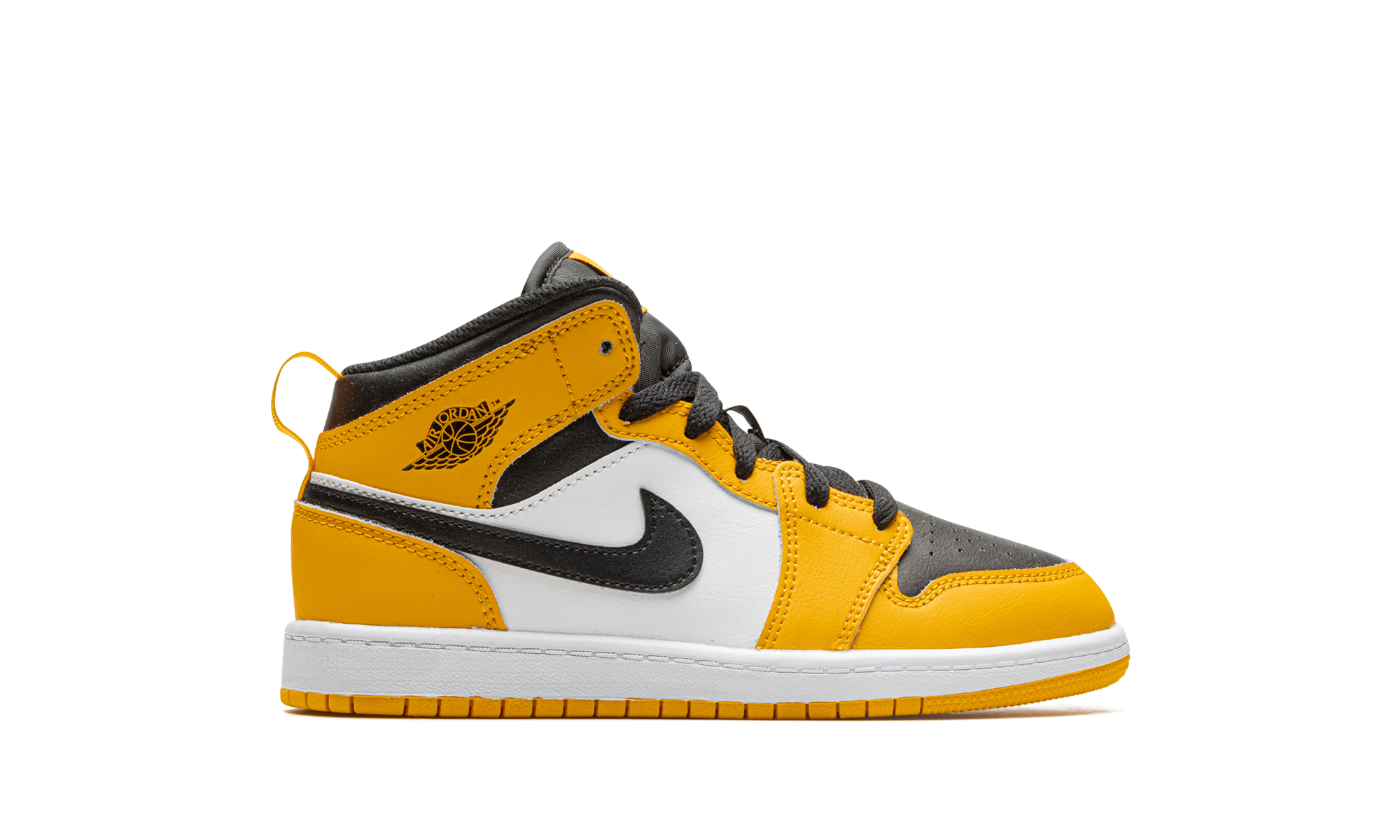 jordan 1 mid taxi ps+640734-701+right view