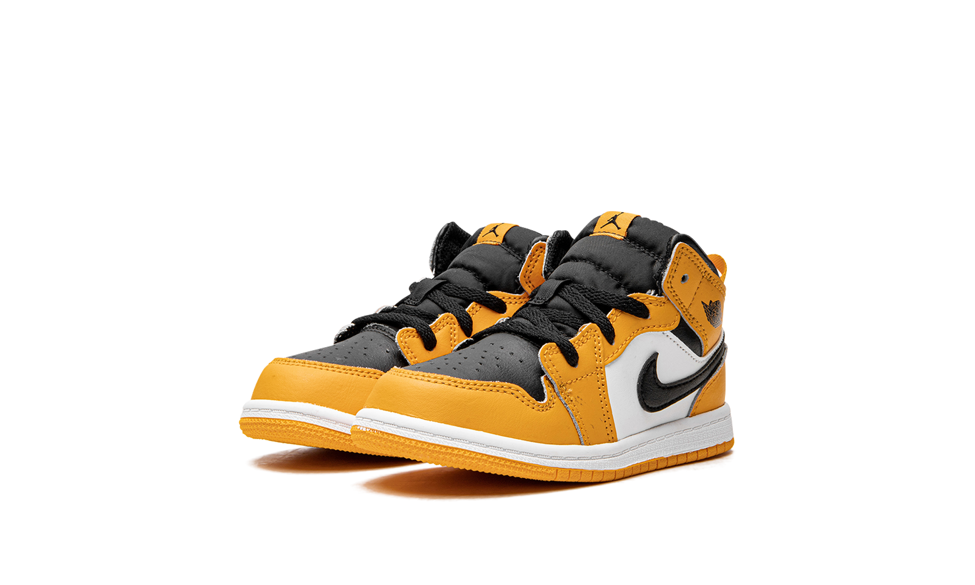 jordan 1 mid taxi td+640735-701+diagnol left view