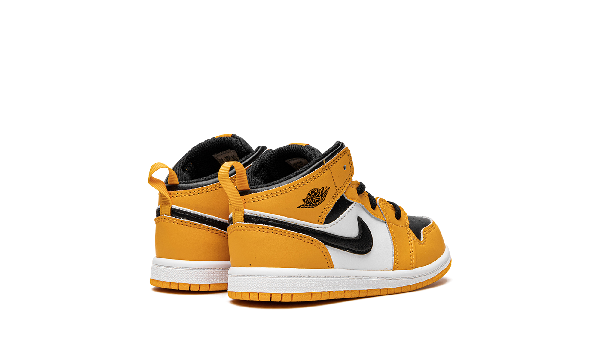 jordan 1 mid taxi td+640735-701+diagnol right behind view