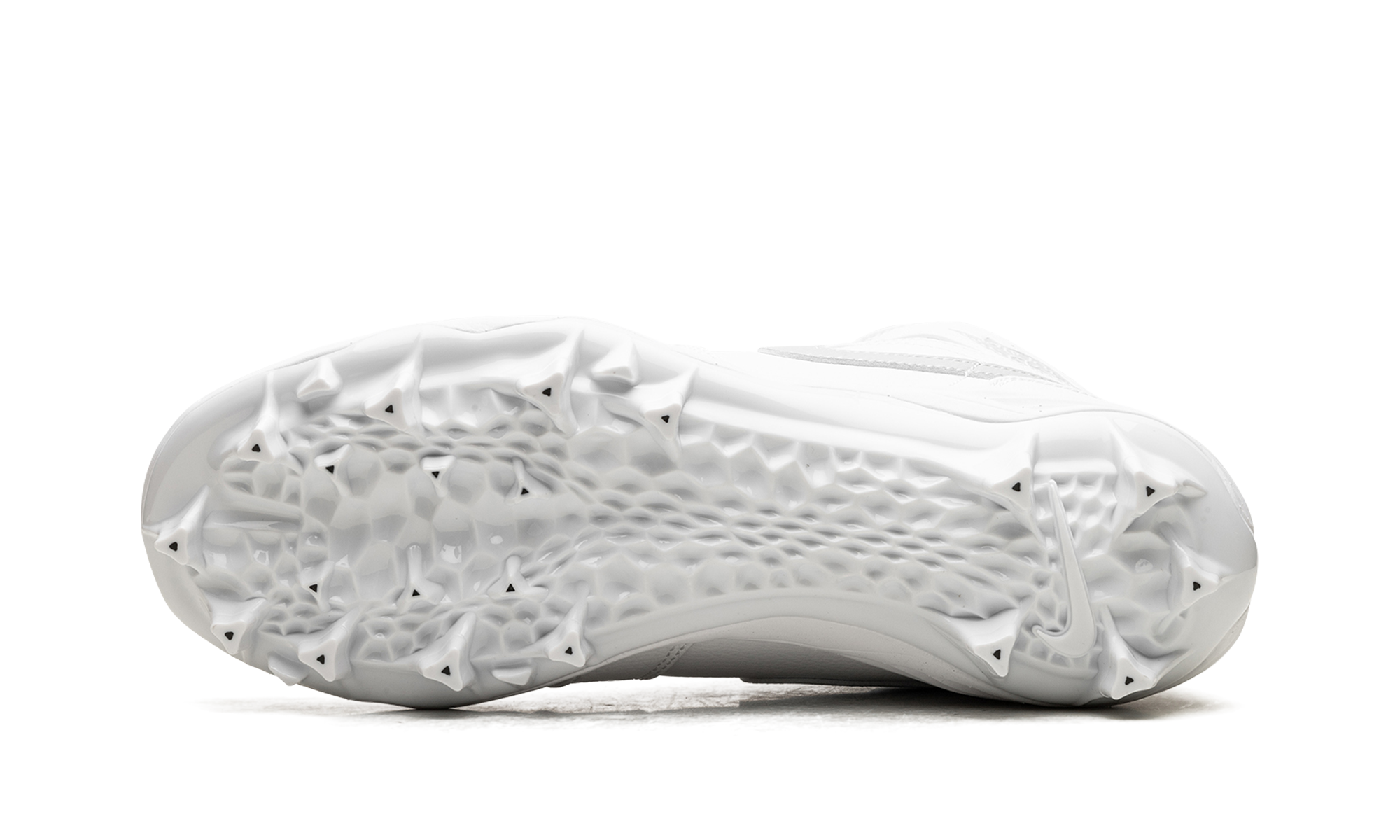 jordan 1 mid td cleat white grey fog+FJ6805-101+bottom view