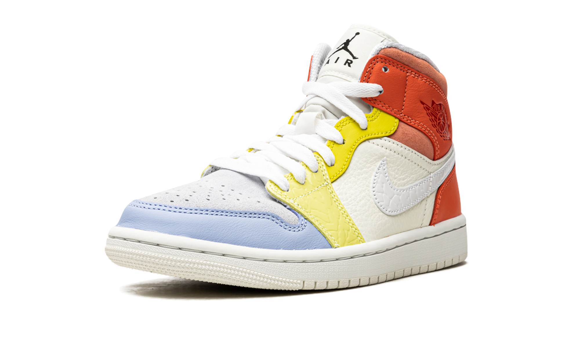 jordan 1 mid to my first coach women s+DJ6908-100+left diagnol single view