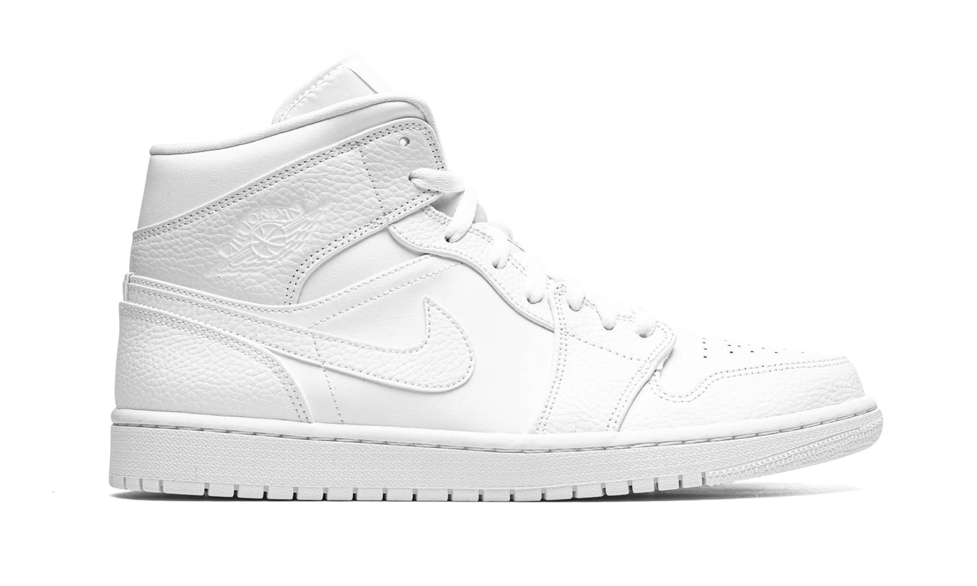 jordan 1 mid triple white 2 0 2020+554724-130+right view
