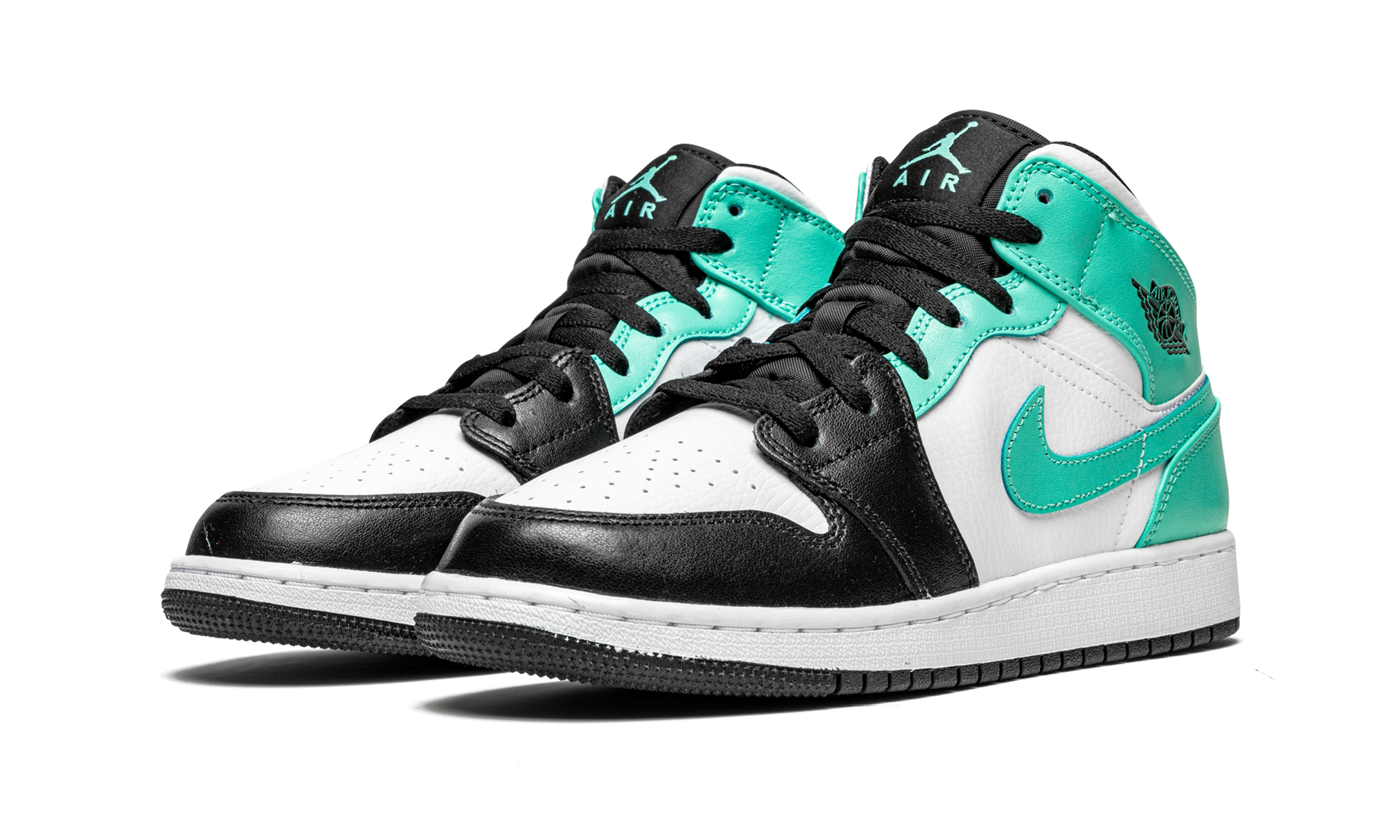jordan 1 mid tropical twist igloo gs+554725-132+diagnol left view