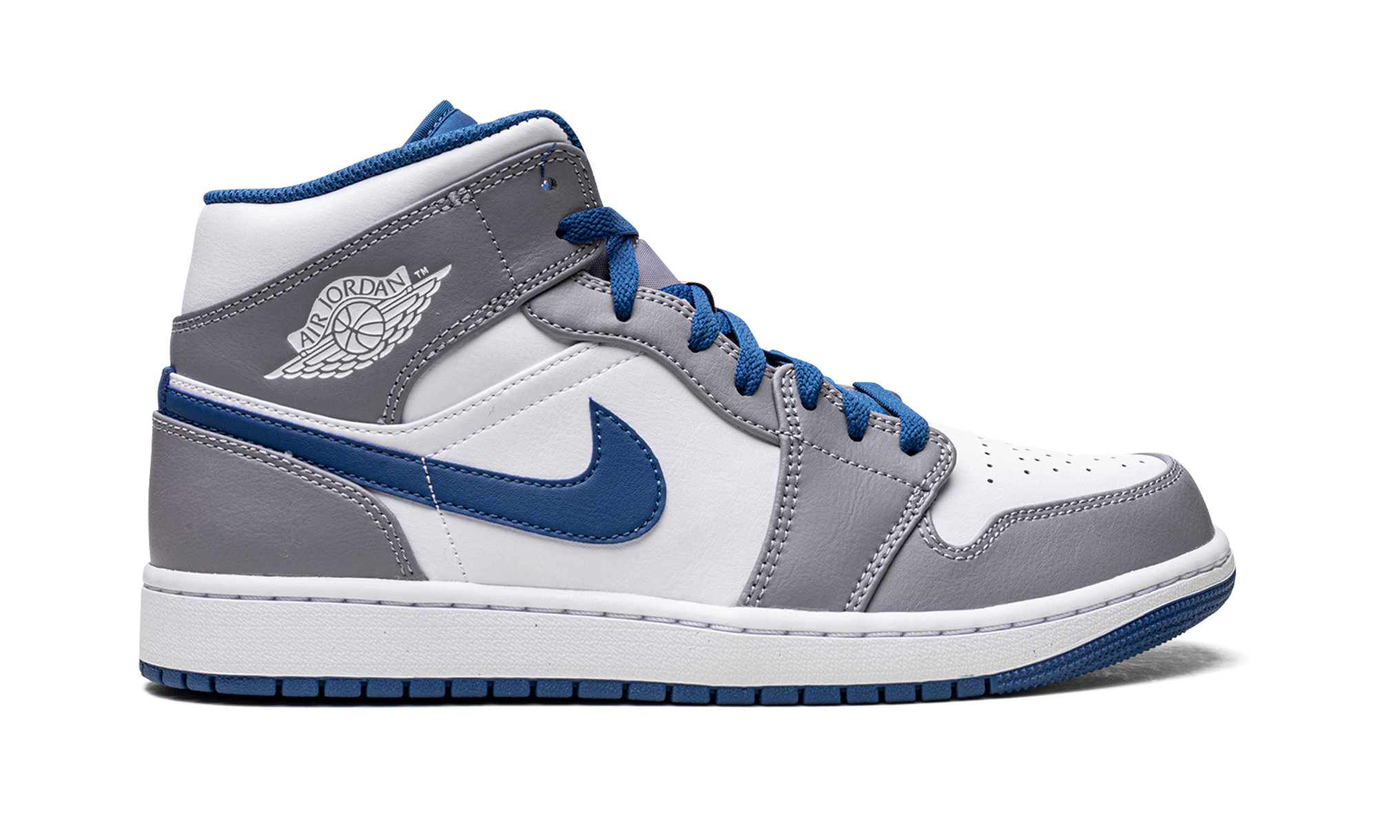 jordan 1 mid true blue+DQ8426-014+right view