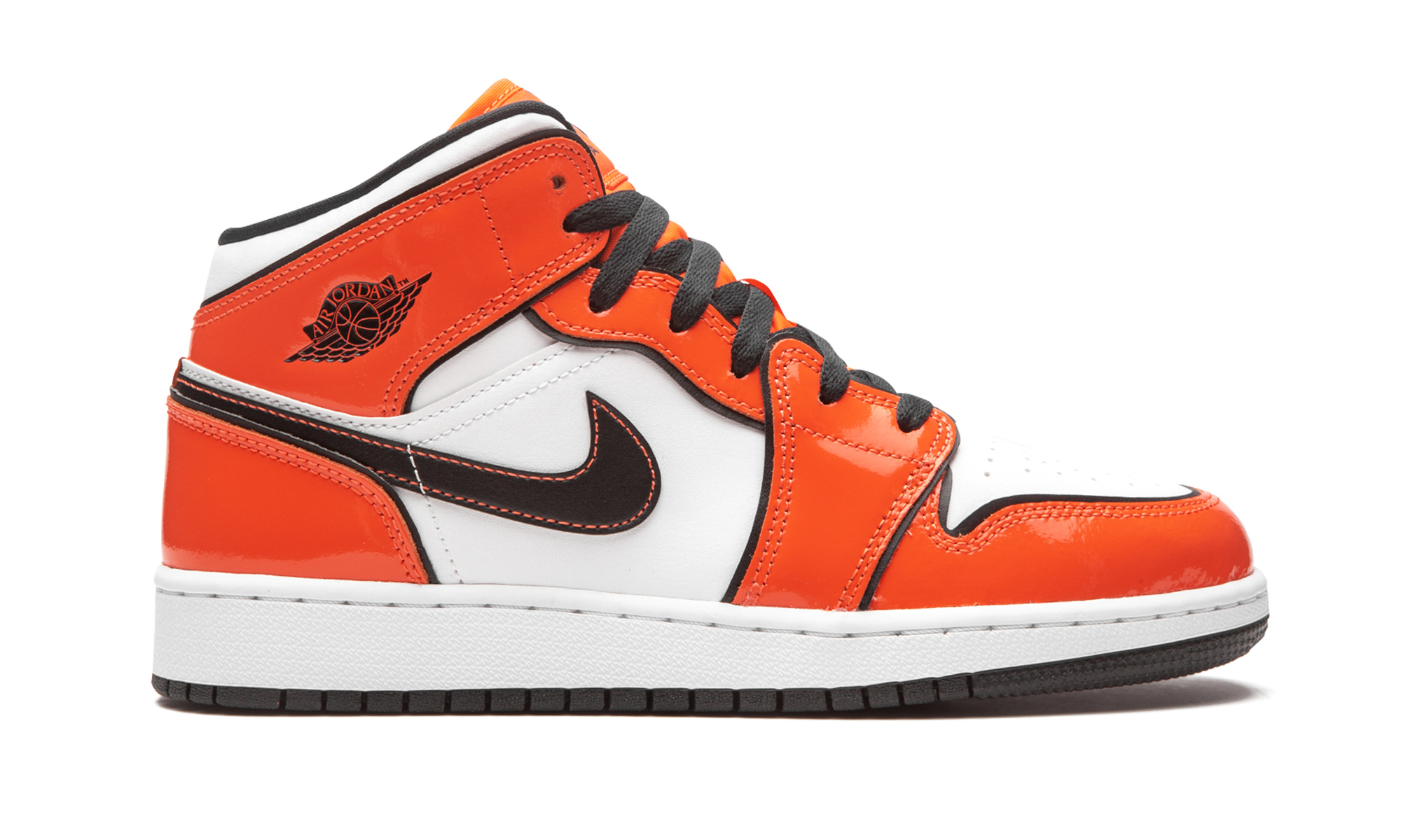 jordan 1 mid turf orange gs+BQ6931-802+right view