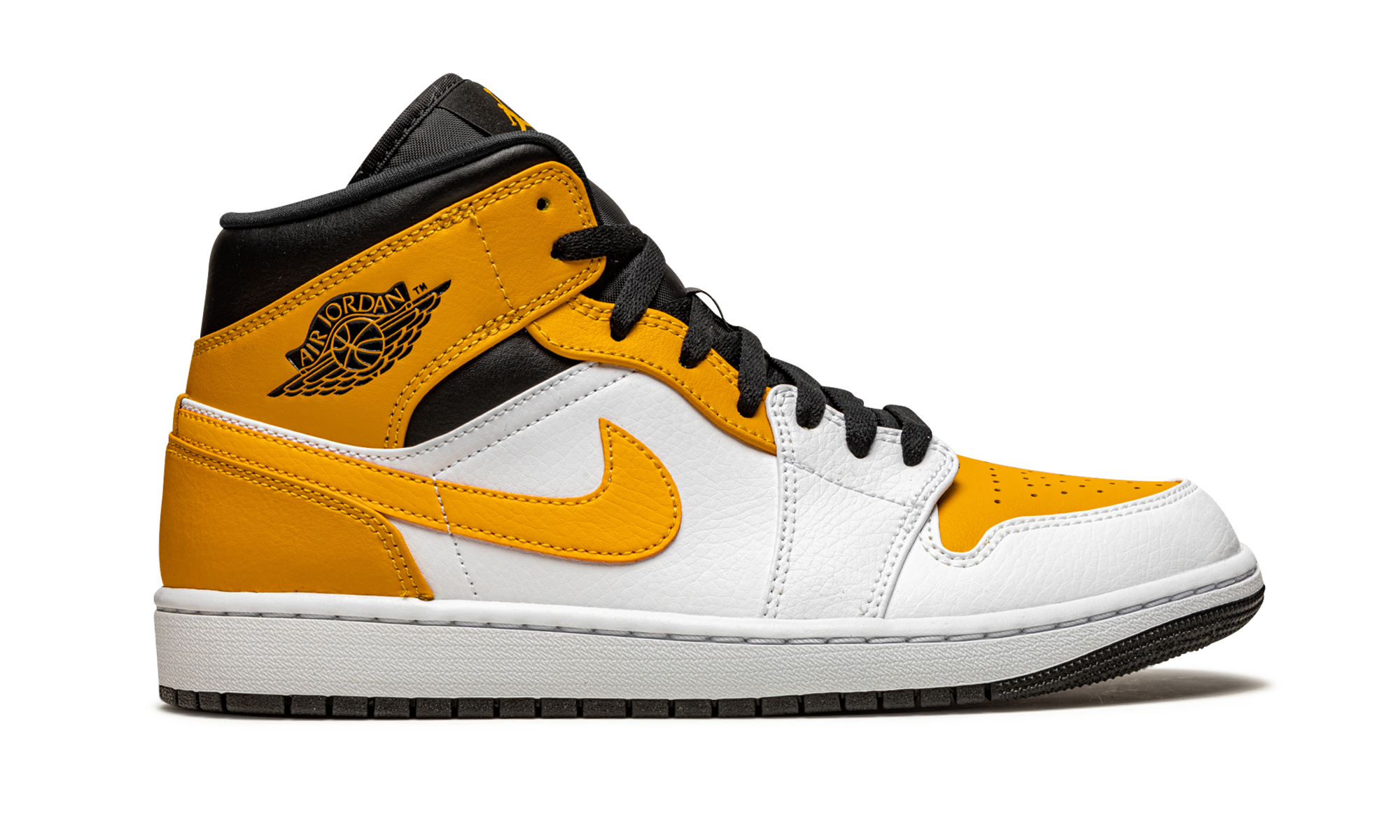 jordan 1 mid university gold+554724-170+right view