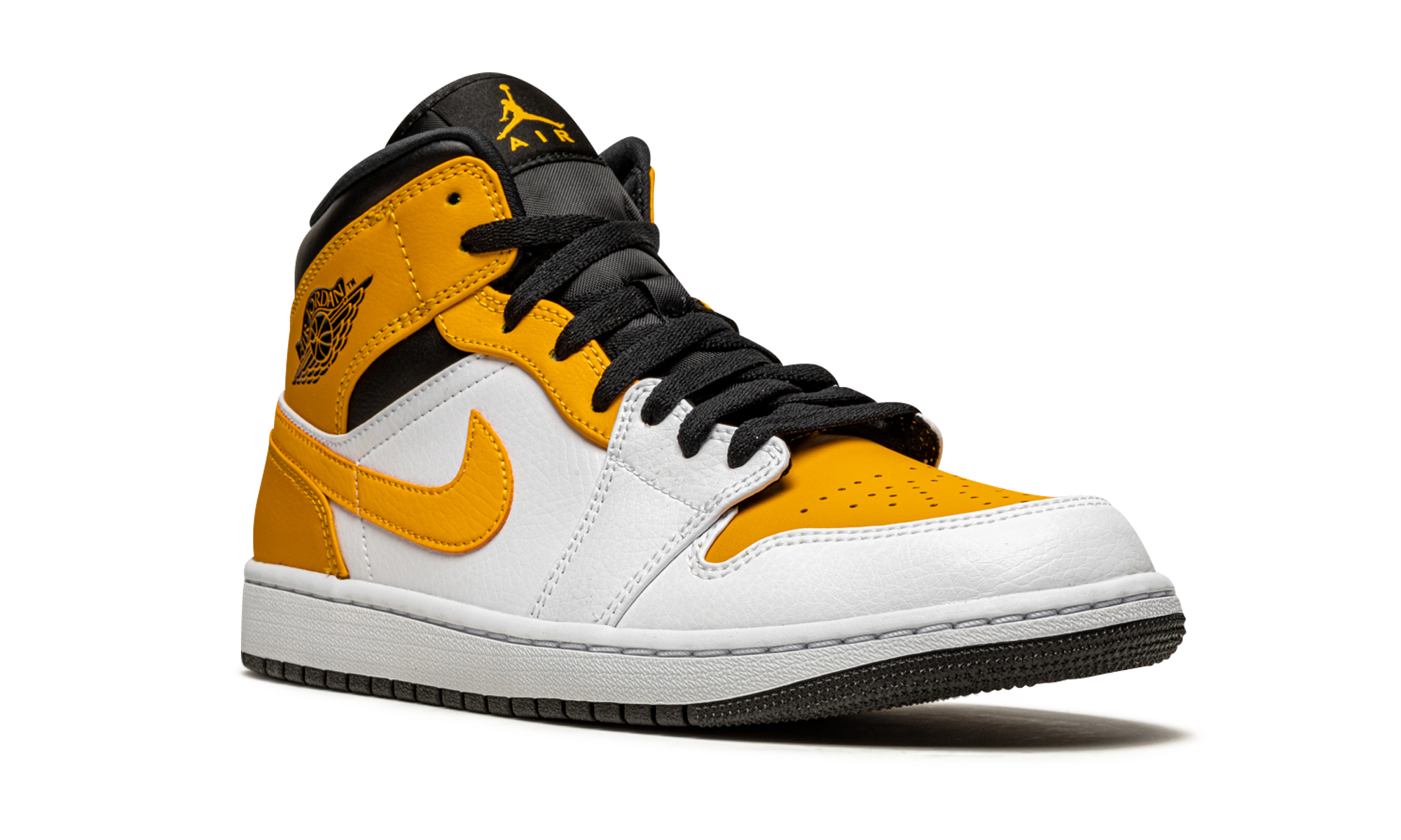 jordan 1 mid university gold+554724-170+diagnol right view