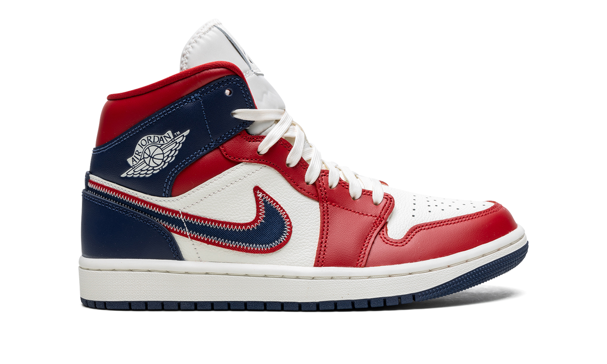 jordan 1 mid usa 2022 women s+DQ7648-600+right view