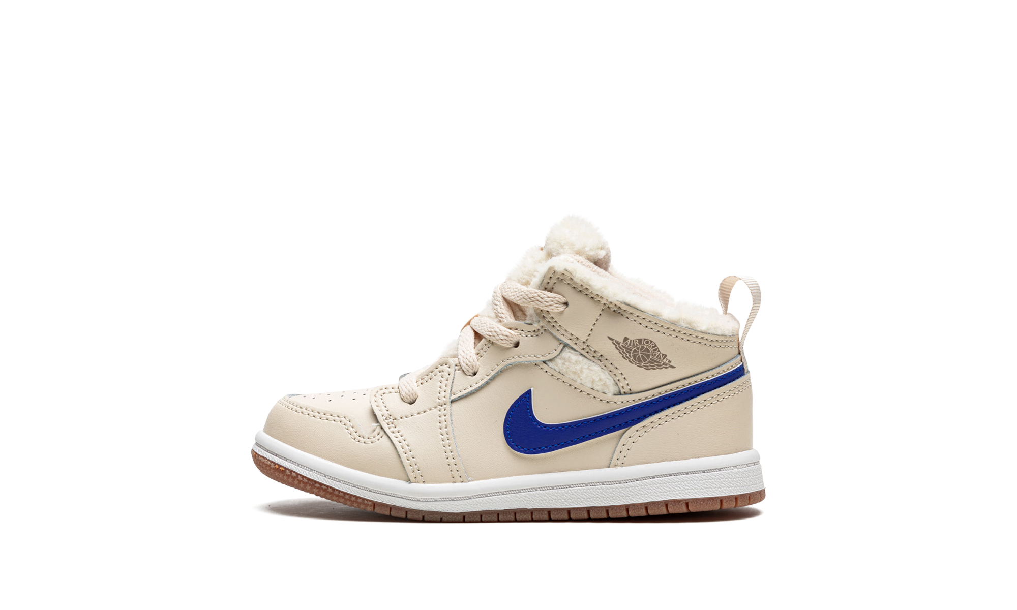 jordan 1 mid utility fleece pearl white td+DO2209-264+diagnol right view 1