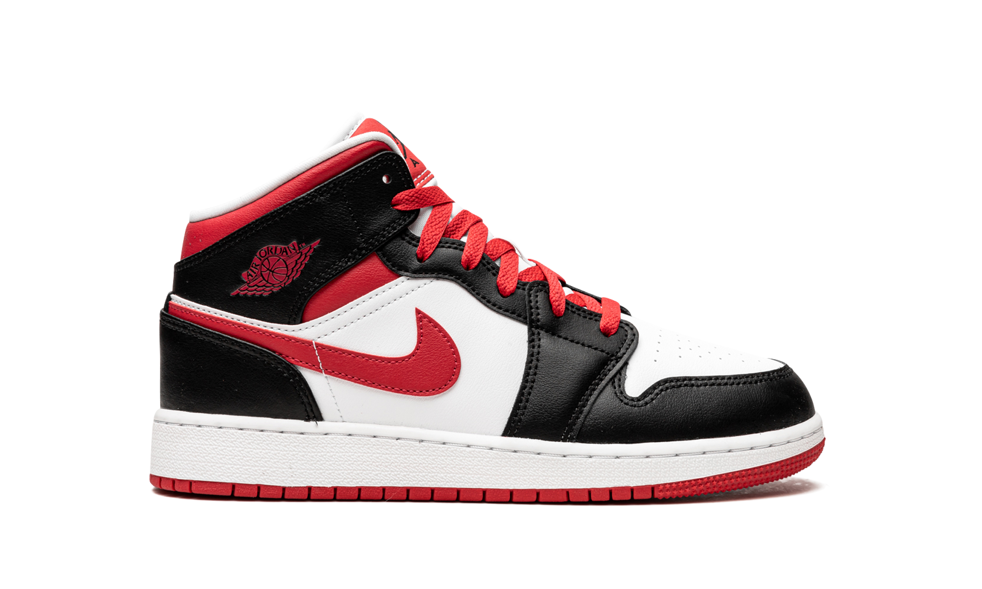 jordan 1 mid very berry gs+554725-016+right view