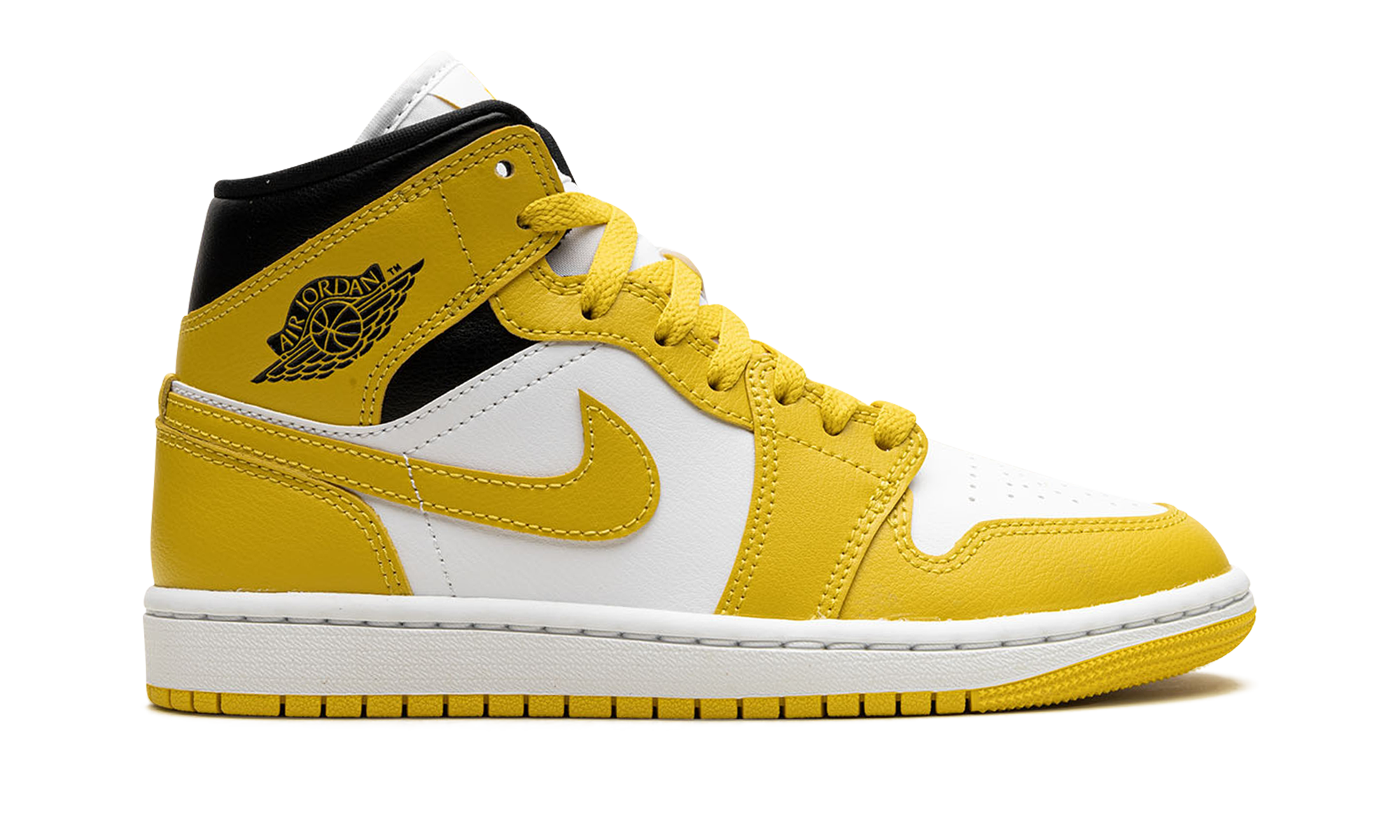 jordan 1 mid vivid sulfur women s+BQ6472-170+right view
