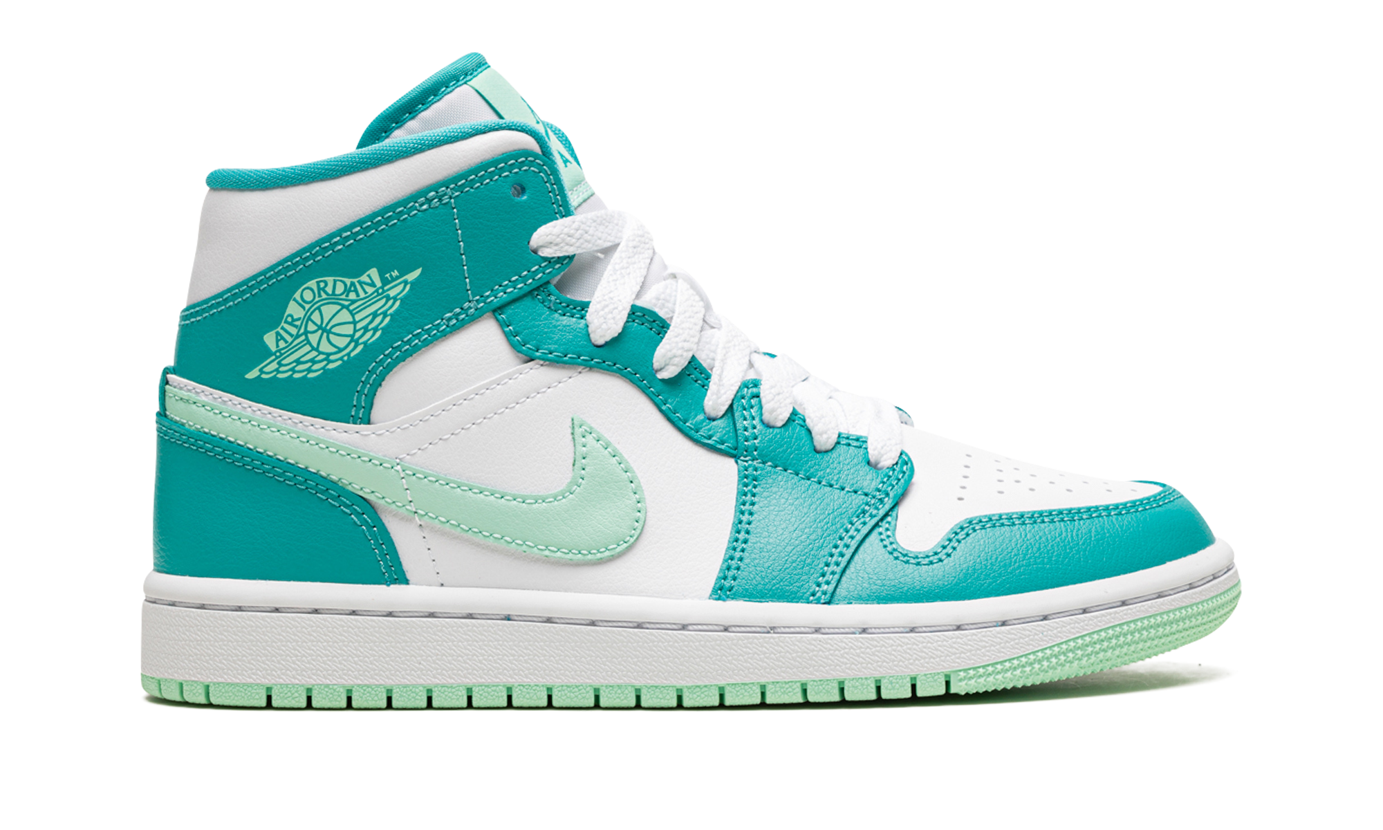 jordan 1 mid washed teal women s+DV2229-300+right view