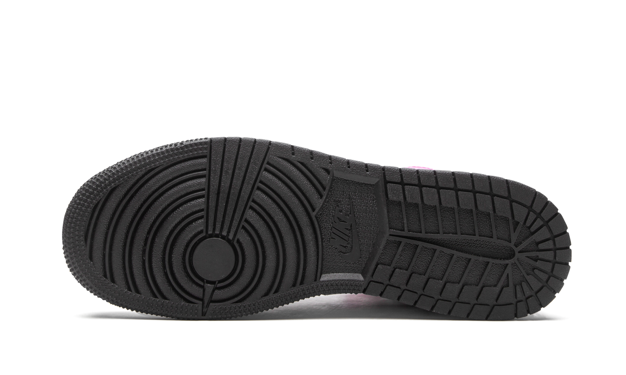 jordan 1 mid white black cyber pink gs+CZ9835-100+bottom view