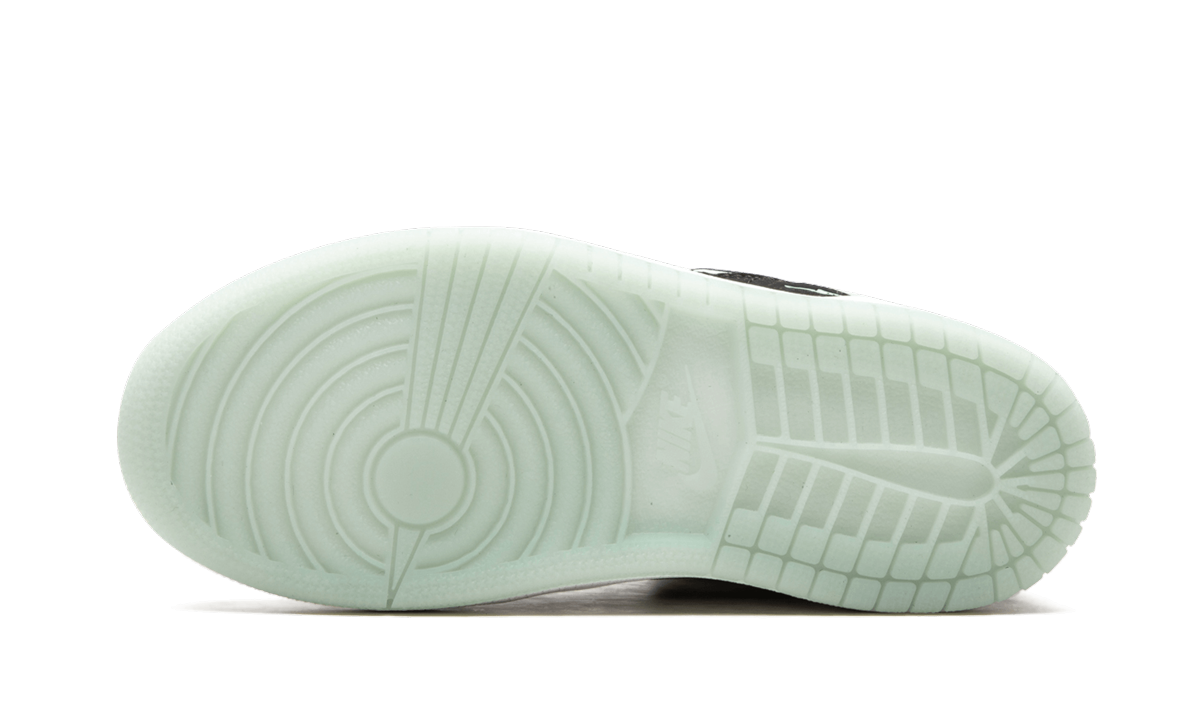 jordan 1 mid white black teal tint ps+BQ6932-103+bottom view