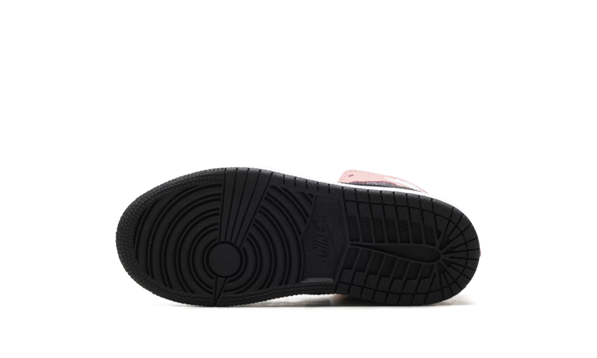 jordan 1 mid white rust pink black ps+DQ8424-100+bottom view