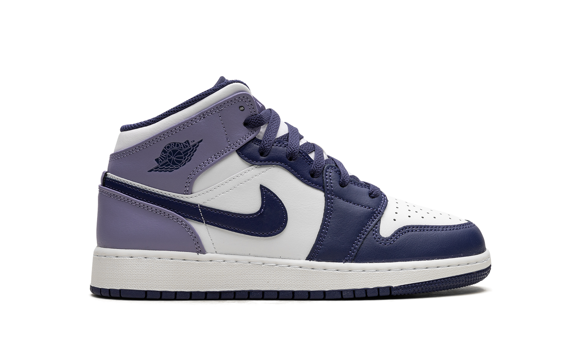 jordan 1 mid white sky j purple gs+DQ8423-515+right view