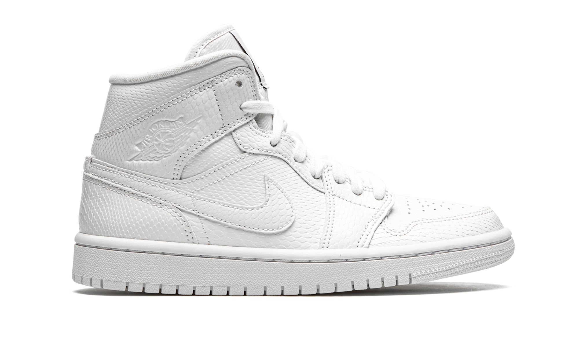 jordan 1 mid white snakeskin women s+BQ6472-110+right view