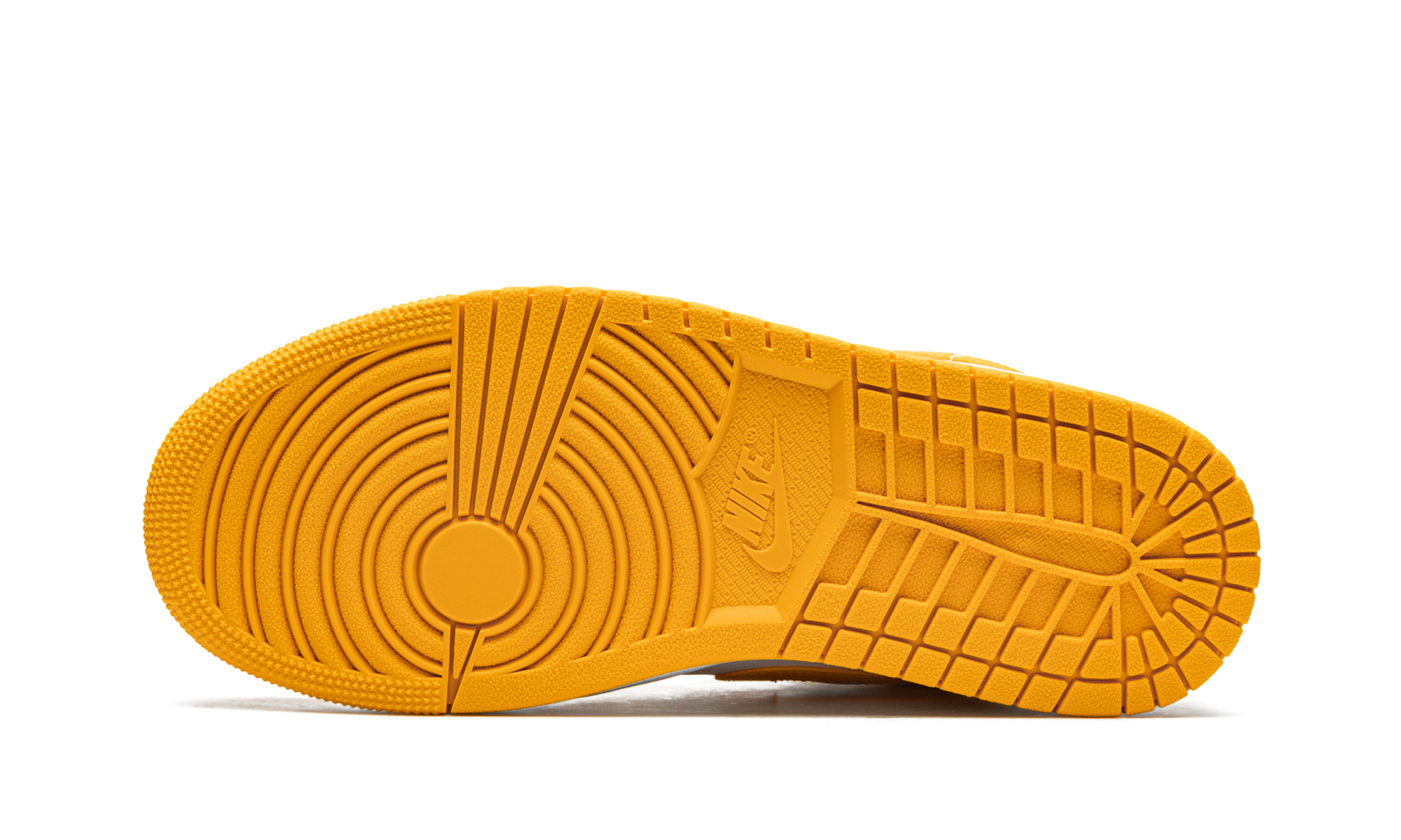 jordan 1 mid white university gold women s+BQ6472-117+bottom view