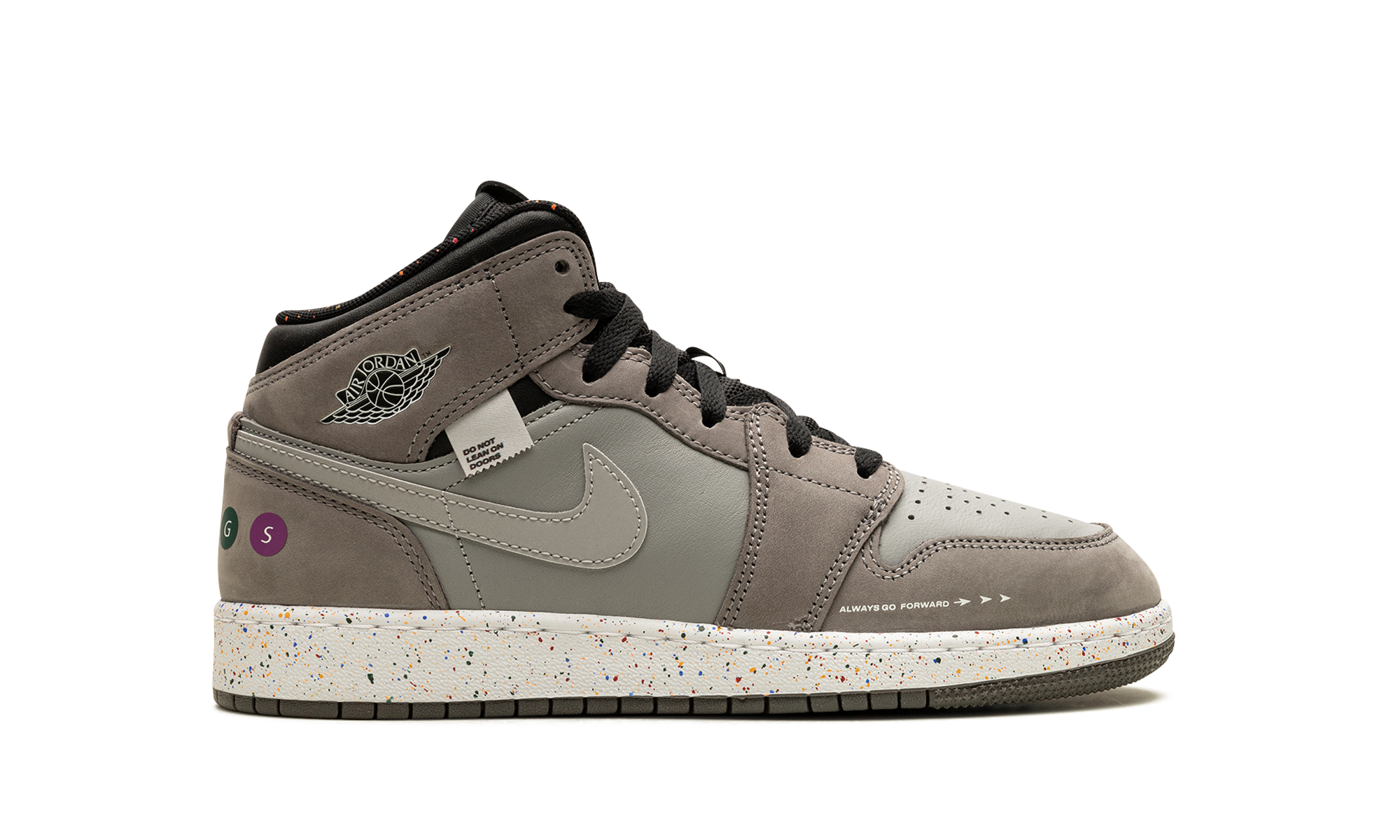 jordan 1 mid wings nyc subway gs+FZ1209-001+right view