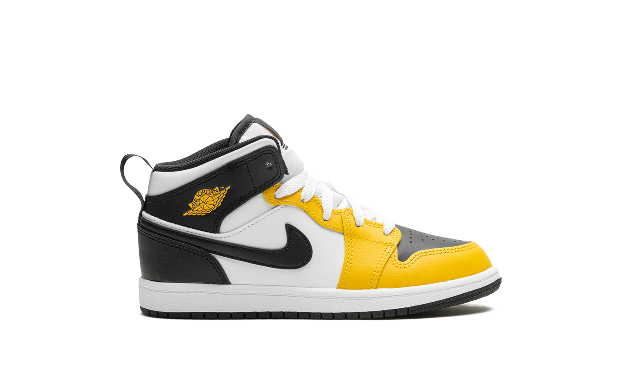 jordan 1 mid yellow ochre ps+DQ8424-701+right view