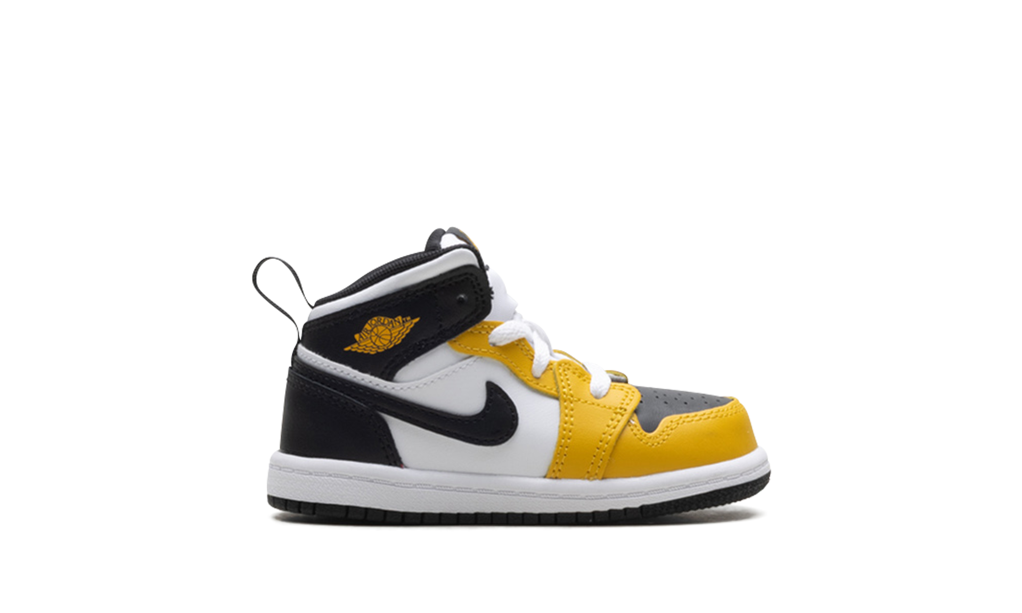 jordan 1 mid yellow ochre td+DQ8425-701+right view