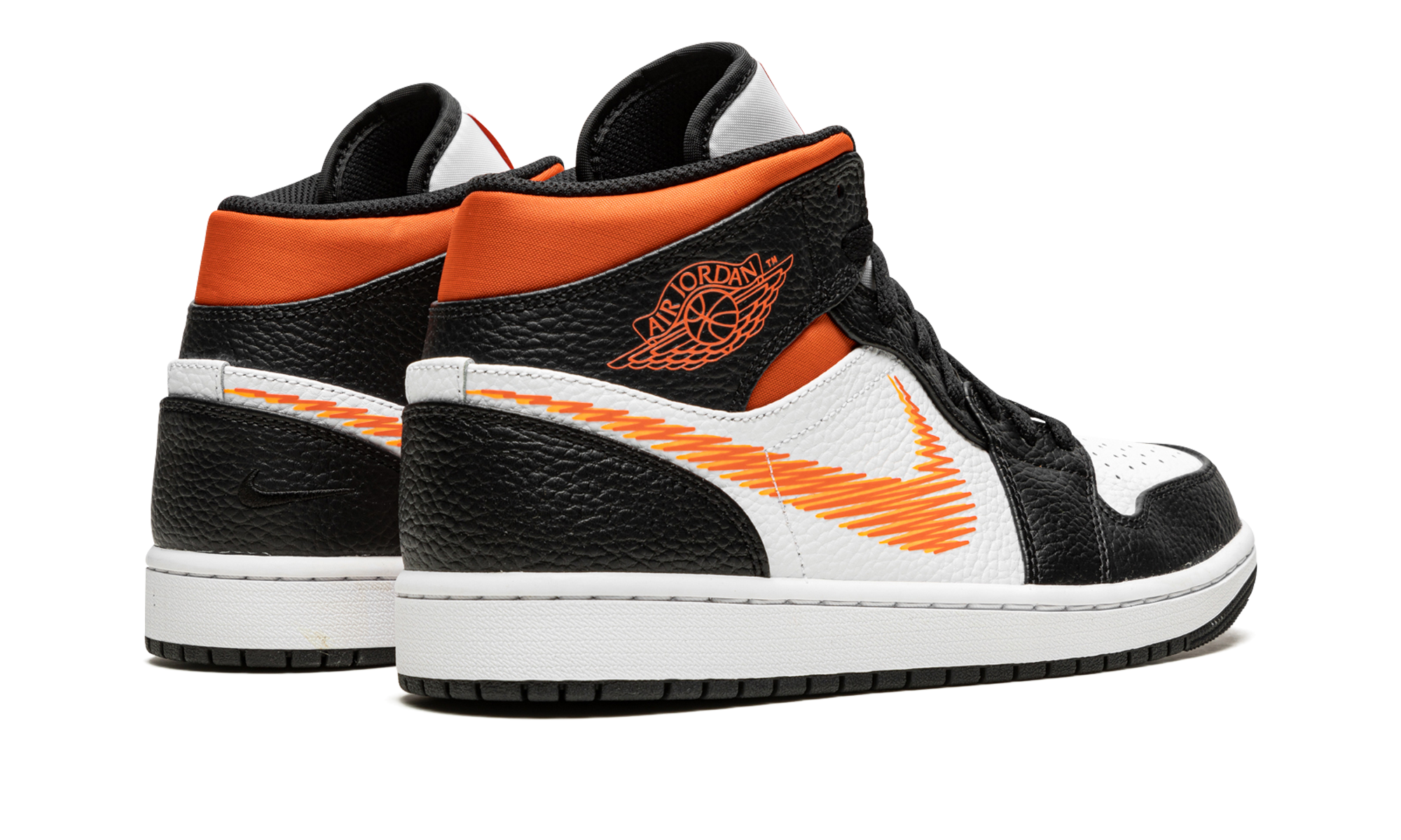 jordan 1 mid zig zag swoosh+DN4929-100+diagnol right behind view