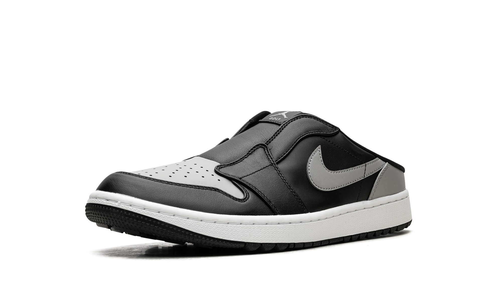 jordan 1 mule golf shadow+FJ1214-003+left diagnol single view