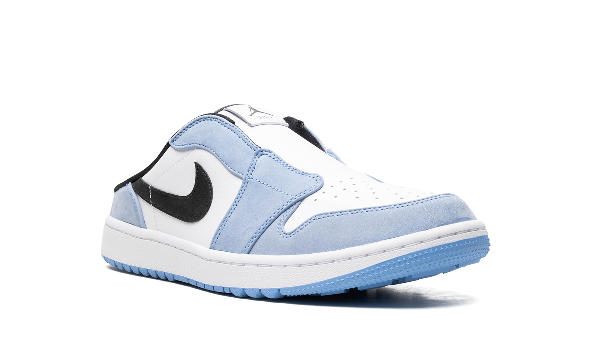 jordan 1 mule golf university blue+FJ1214-400+diagnol right view