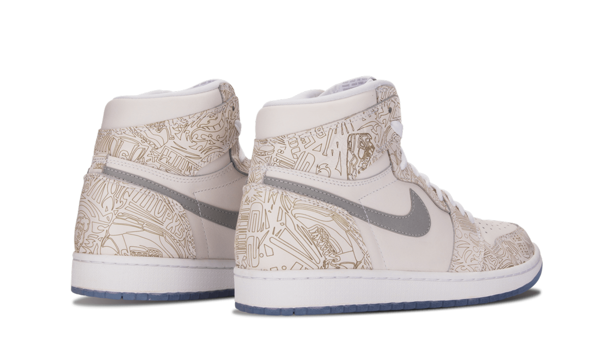 jordan 1 retro 30th anniversary laser+705289-100+diagnol right behind view