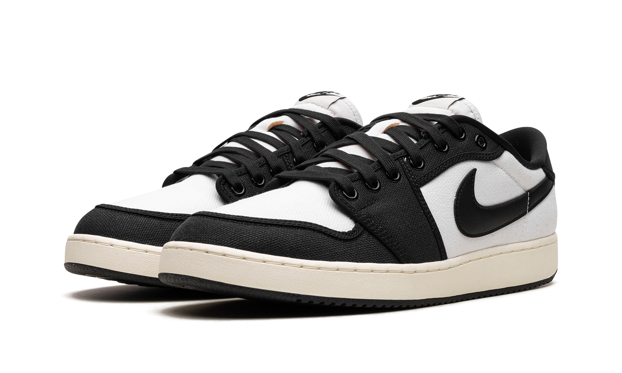 jordan 1 retro ajko low black white+DX4981-100+diagnol left view
