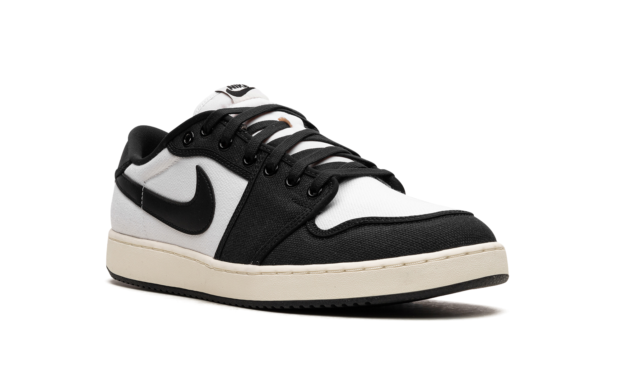 jordan 1 retro ajko low black white+DX4981-100+diagnol right view