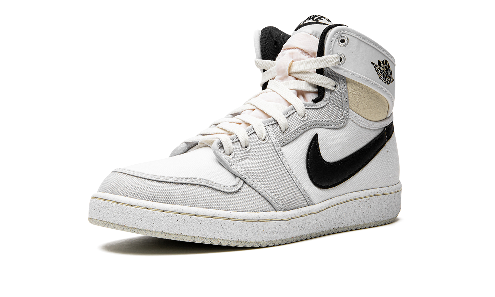 jordan 1 retro ajko white black grey fog+DO5047-100+left diagnol single view